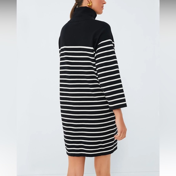 POMANDER PLACE
Striped Durand Turtleneck Dress - Picture 3 of 9